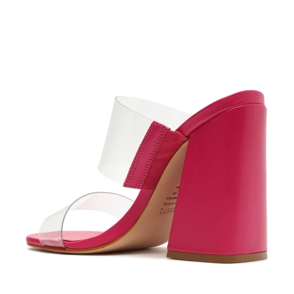 Schutz Victorie High Block Slide Sandal - Picture 2 of 4